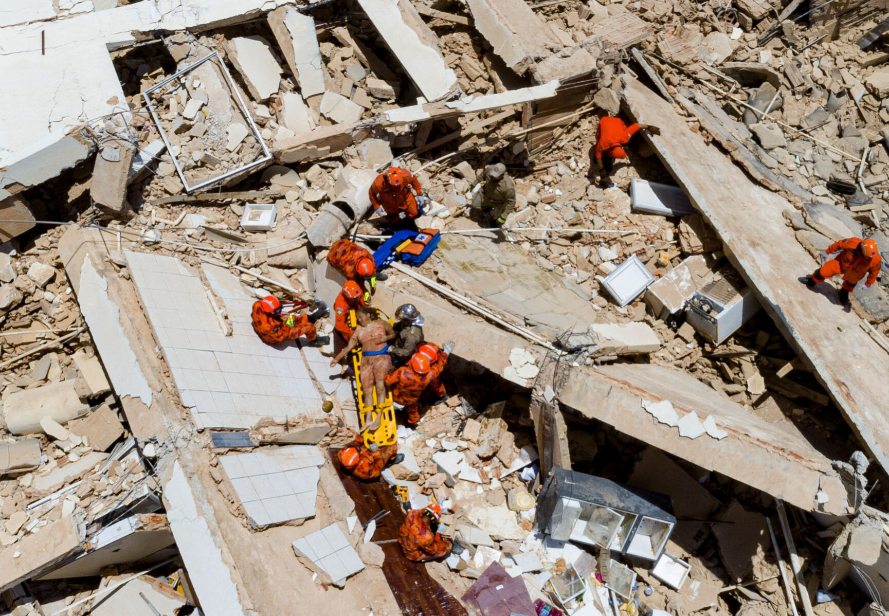 APTOPIX Brazil Building Collapse
